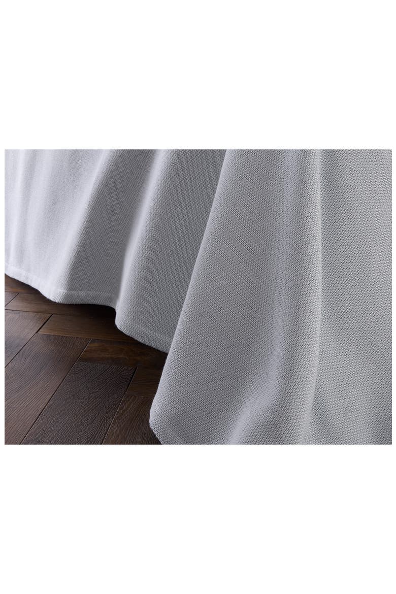Costa Mesa Cotton Knit Blanket, Alternate, color, PINK