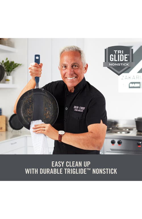 Dash Zakarian By Trupro 10-piece Nonstick Stainless Steel Cookware Set In Silver