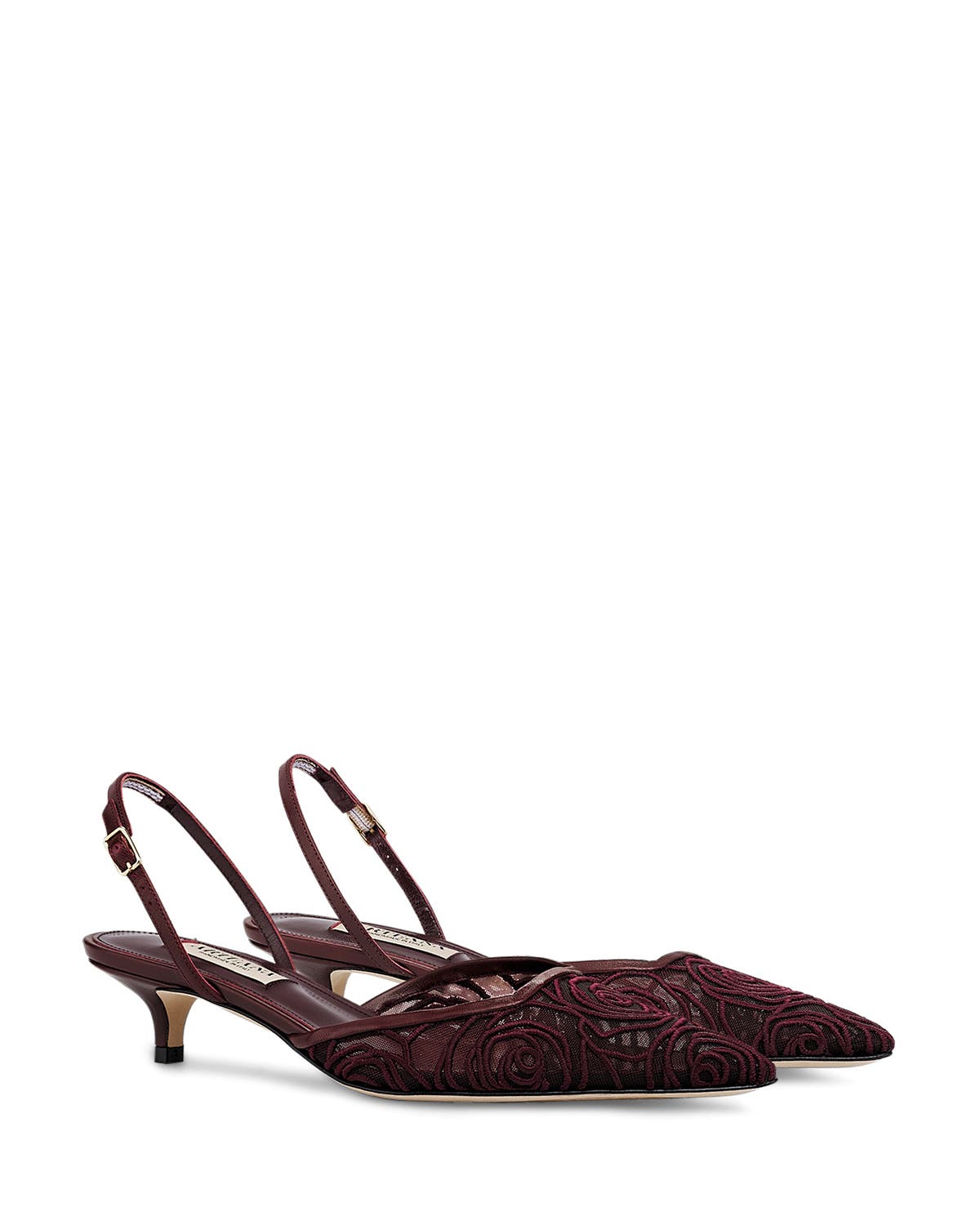Sorrento 35 Slingback Pump, Alternate, color, Garnet