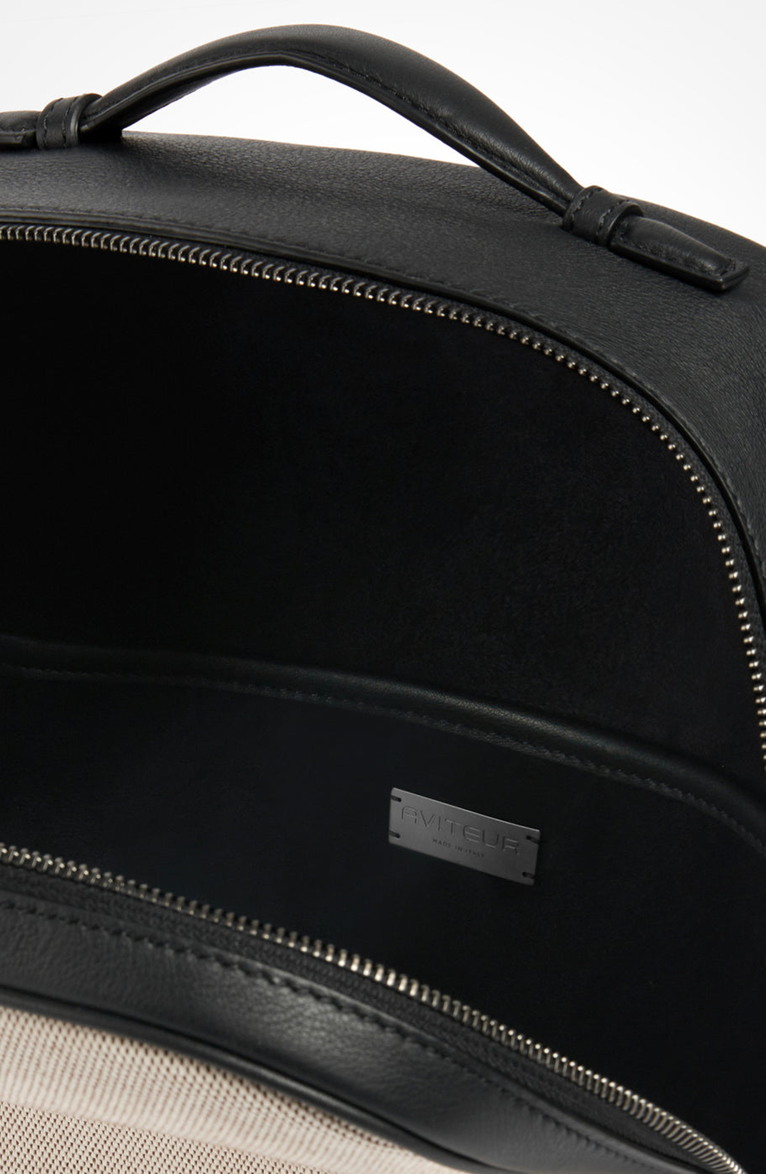 Aviteur Cristallo Mini Backpack, Alternate, color, Black Trim