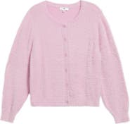 BP. Fuzzy Scoop Neck Cardigan