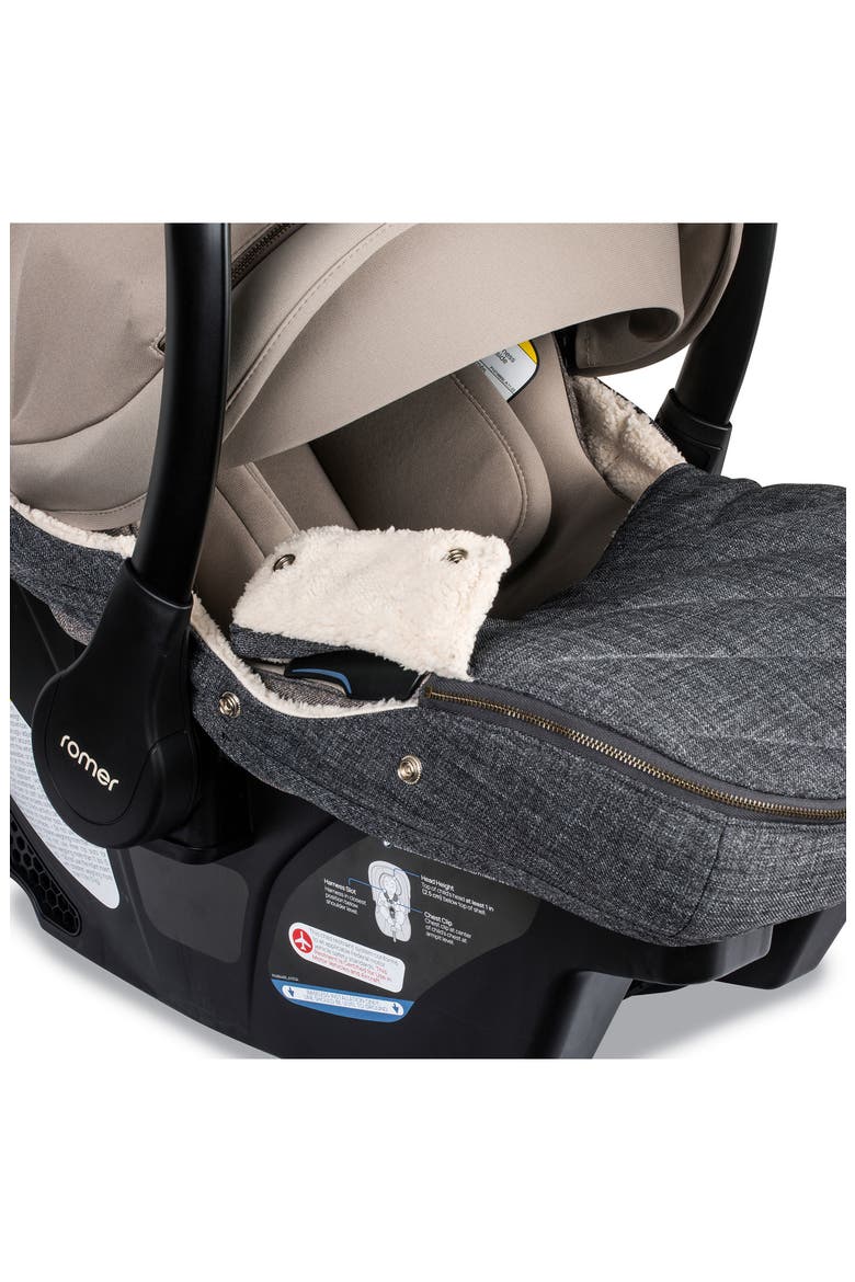 Winter Cover for Juni Infant Car Seat, Alternate, color, BLACK