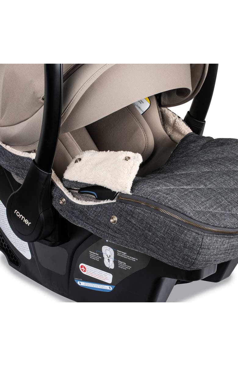 Romer Winter Cover for Juni Infant Car Seat, Alternate, color, Black
