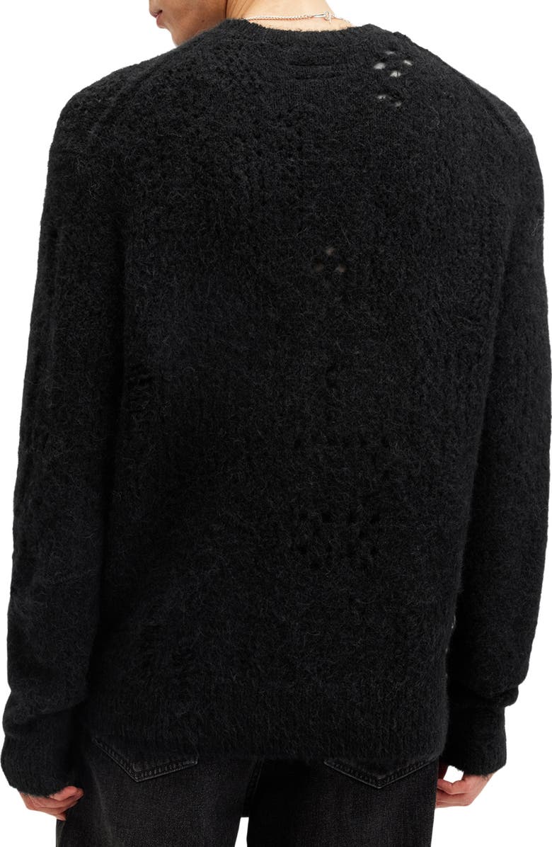 AllSaints Hadwin Wool & Alpaca Blend Sweater, Alternate, color, 