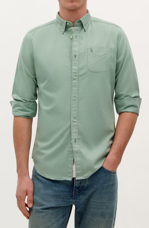 Scalpers Beach Oxford Bd Shirt In Brown