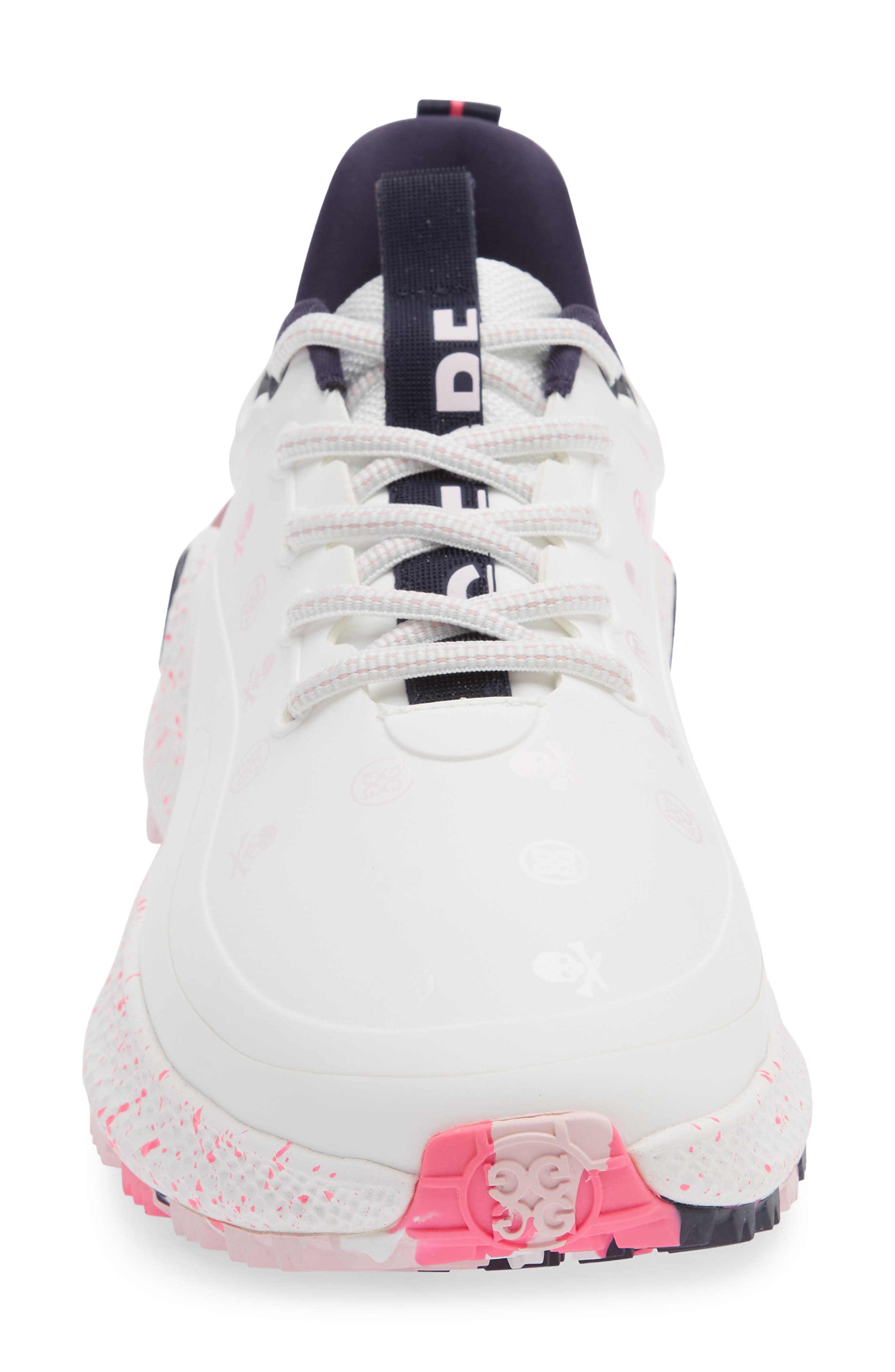 G/FORE MG4+ O2 Gradient Skulls & Tees Golf Shoe, Alternate, color, Snow / Multi