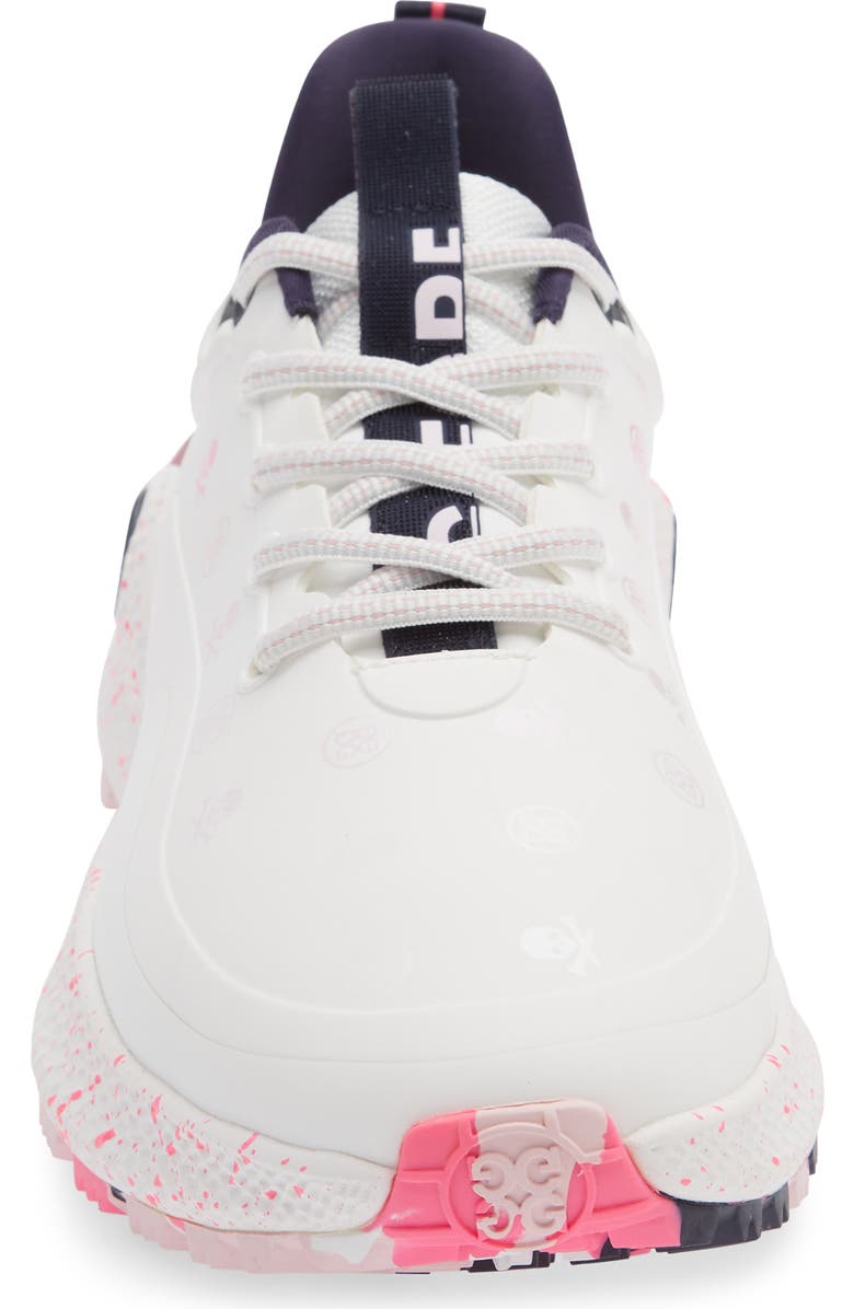 G/FORE MG4+ O2 Gradient Skulls & Tees Golf Shoe, Alternate, color, Snow / Multi