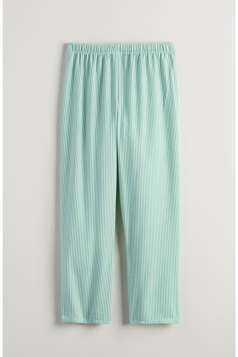Kids' Boxer Pajama Pants, Alternate, color, MULTI GREEN SLEEP STRIPE