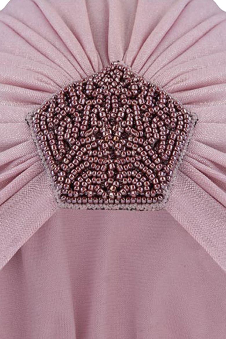 Rose Gold Glimmer Headwrap, Alternate, color, Pink