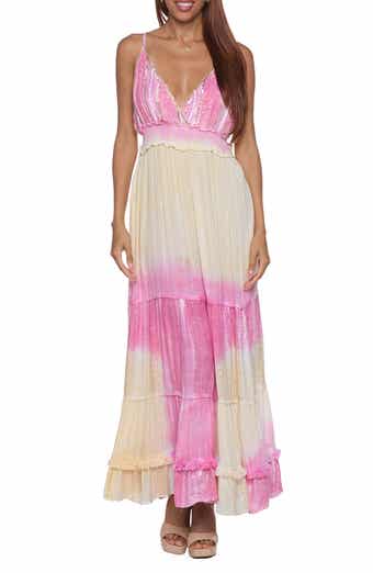 RANEES Tiered Maxi Dress