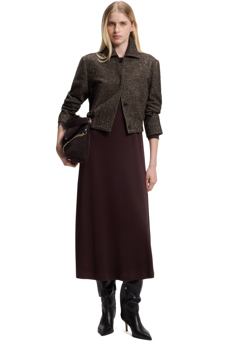 Jocalenal Donegal Jacket, Alternate, color, BROWN HERRINGBONE
