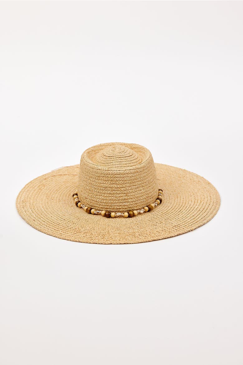 Shelly Sunhat, Alternate, color, Natural