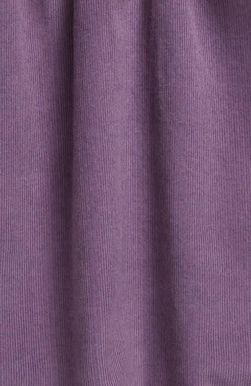 Tucker + Tate Cotton Corduroy Ruffle Dress & Bloomers In Purple Montana