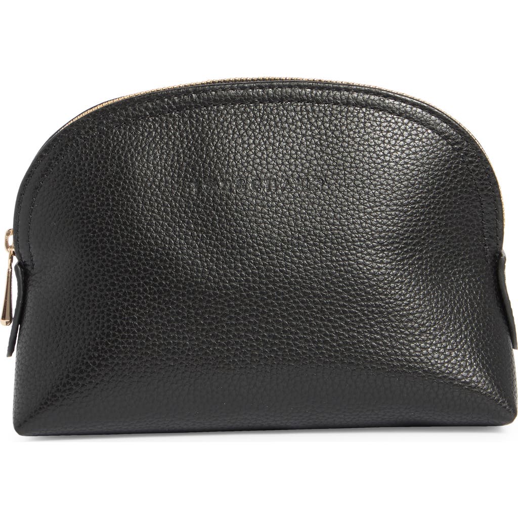Longchamp Leather Dome Cosmetics Case