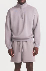 SKIMS Realxed Half Zip Pullover
