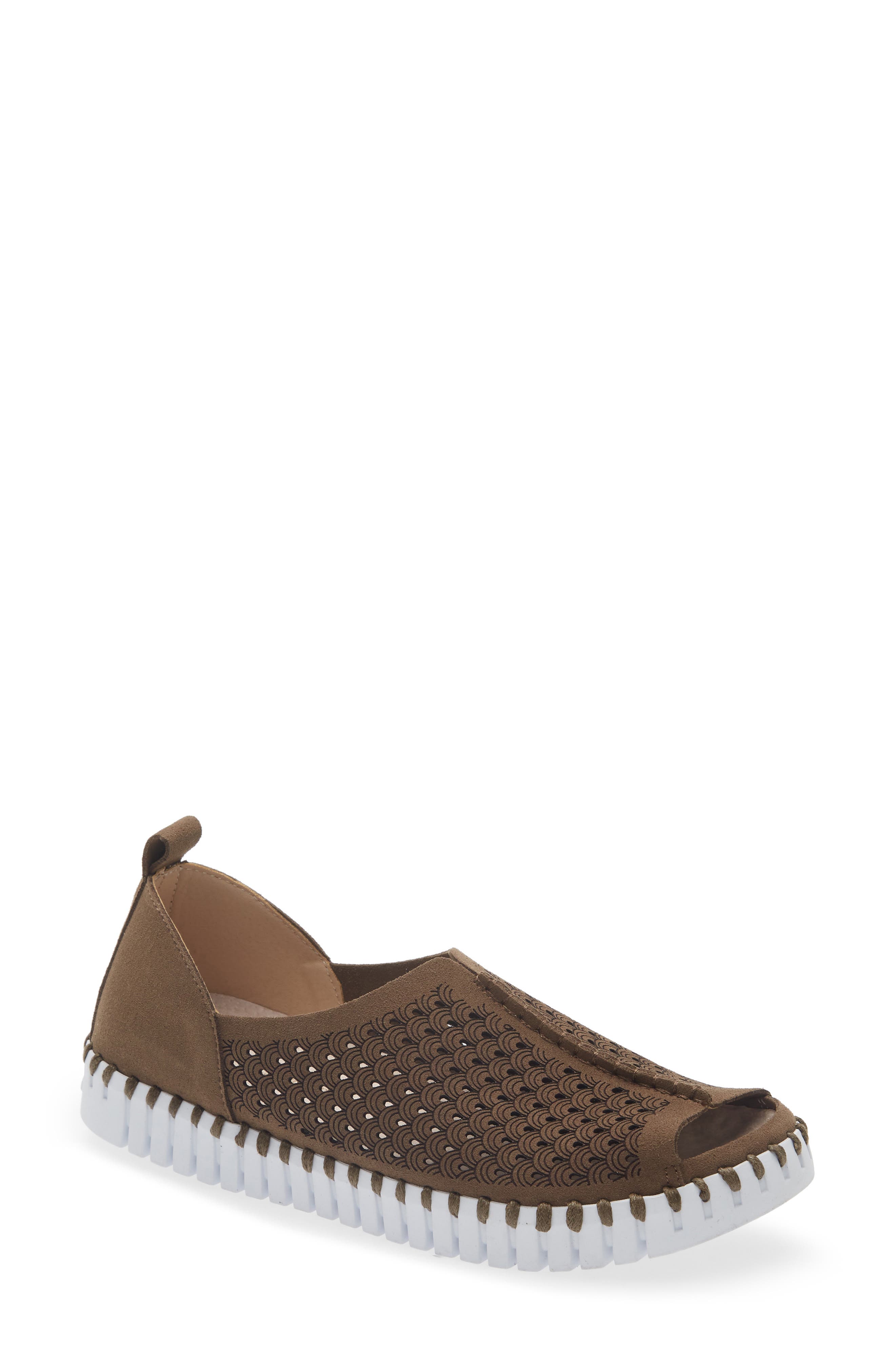 Tulip 9377 Slip-On Shoe, Main, color, CHESTNUT