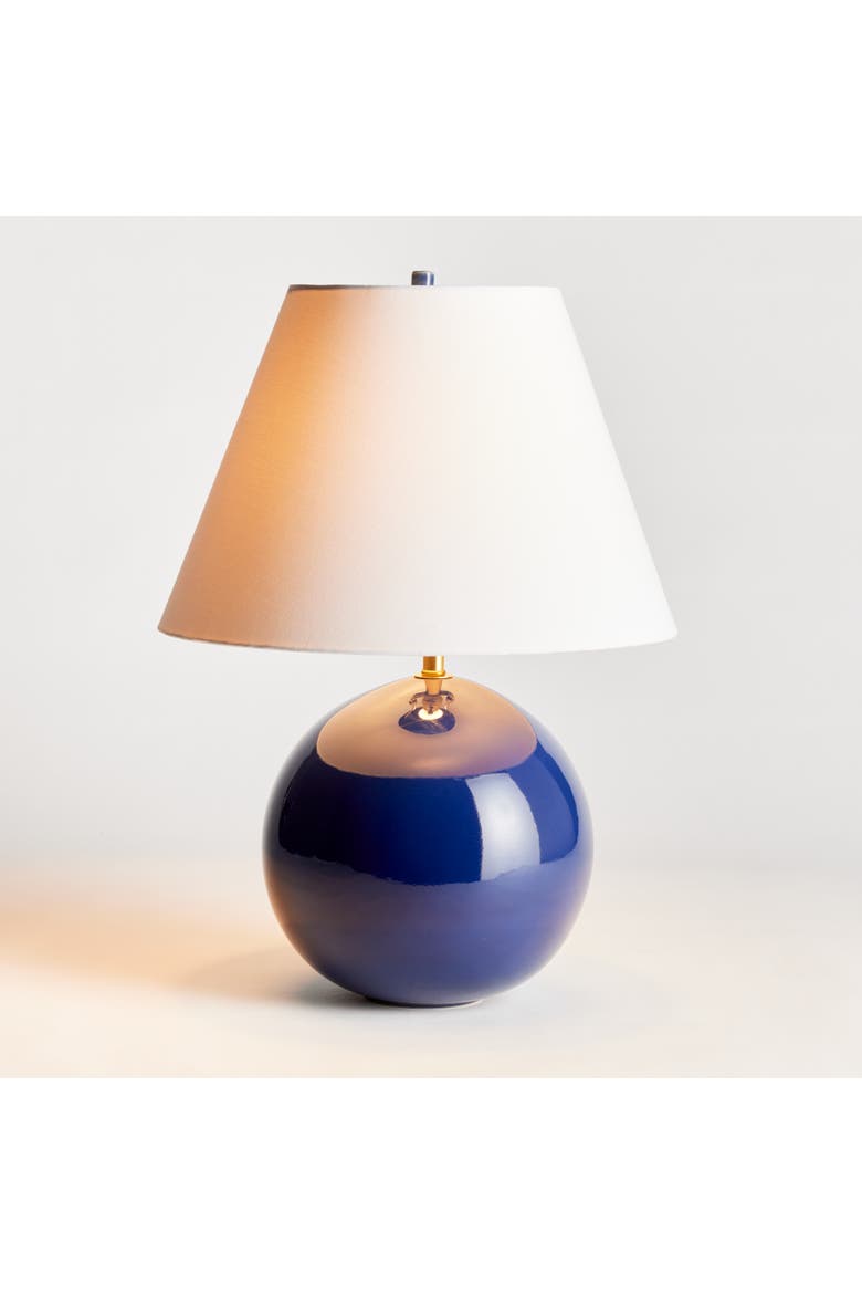 Bellamy Ceramic Table Lamp, Alternate, color, Blue