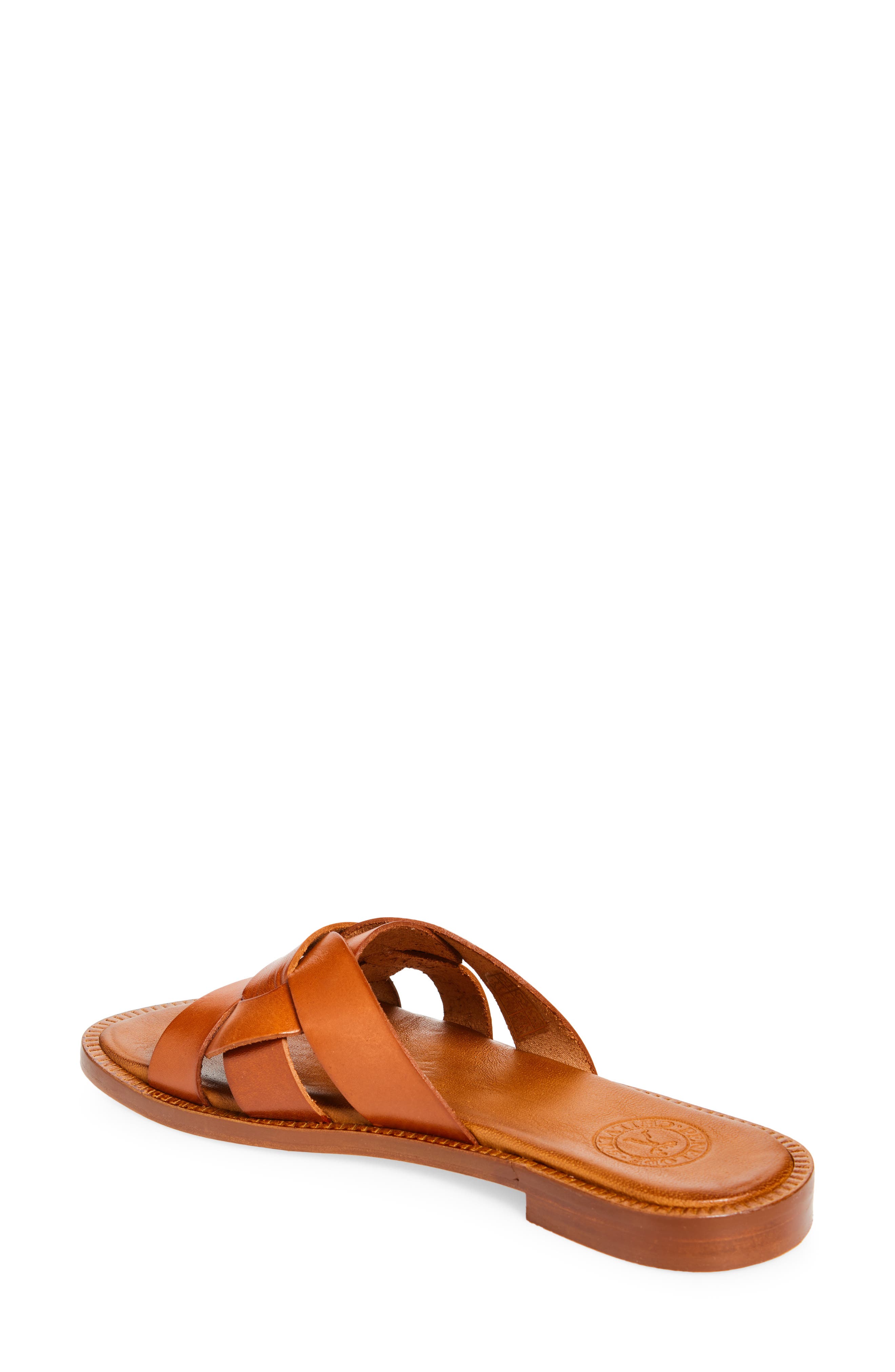 Penelope Chilvers Basque Slide Sandal, Alternate, color, Tan