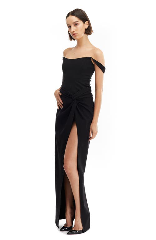 Mother Of All Olive Maxi Dress In Black