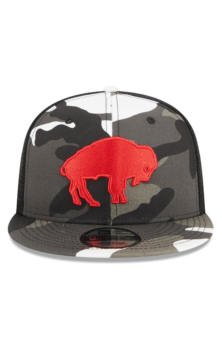 New Era Men's New Era Urban Camo Buffalo Bills 9FIFTY Trucker Snapback Hat, Alternate, color, 