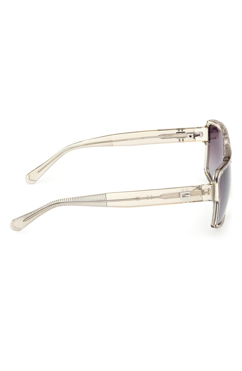 GUESS Navigator Sunglasses, Alternate, color, Shiny Beige / Gradient
