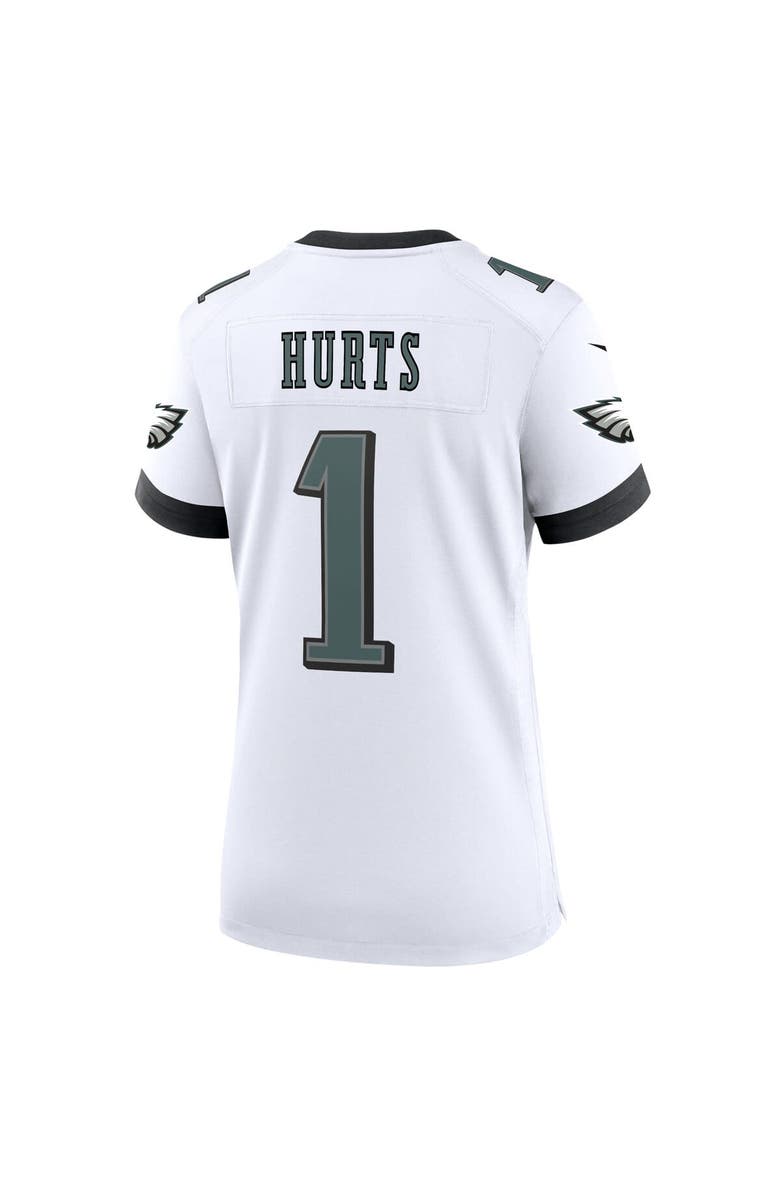 Nike Women's Nike Jalen Hurts White Philadelphia Eagles Game Jersey, Alternate, color, 