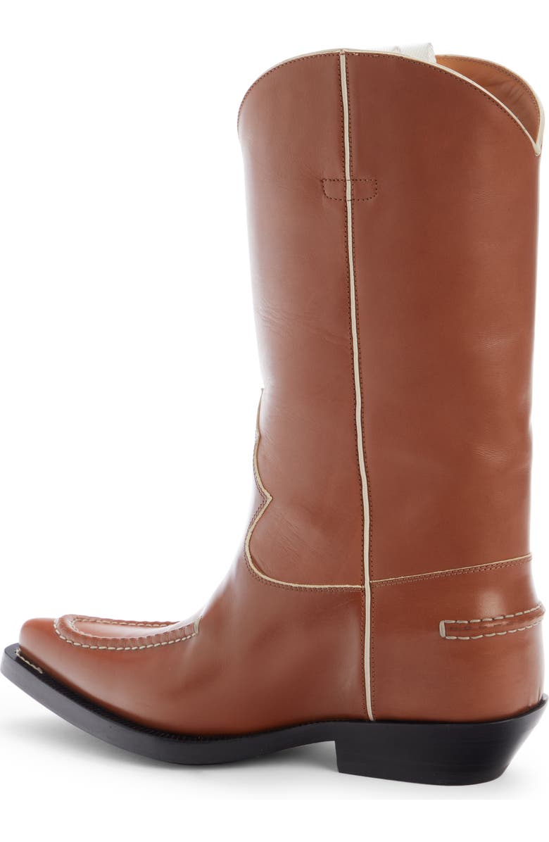 Chloé Nellie Western Boot, Alternate, color, Ochre Delight