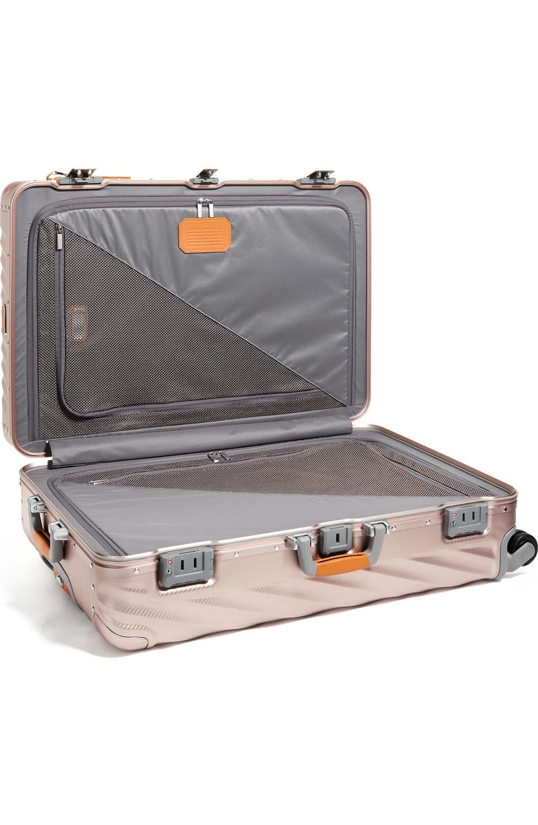 TUMI 19 Degree Aluminum 31-Inch Extended Trip Expandable Spinner Packing Case, Alternate, color, Texture Blush