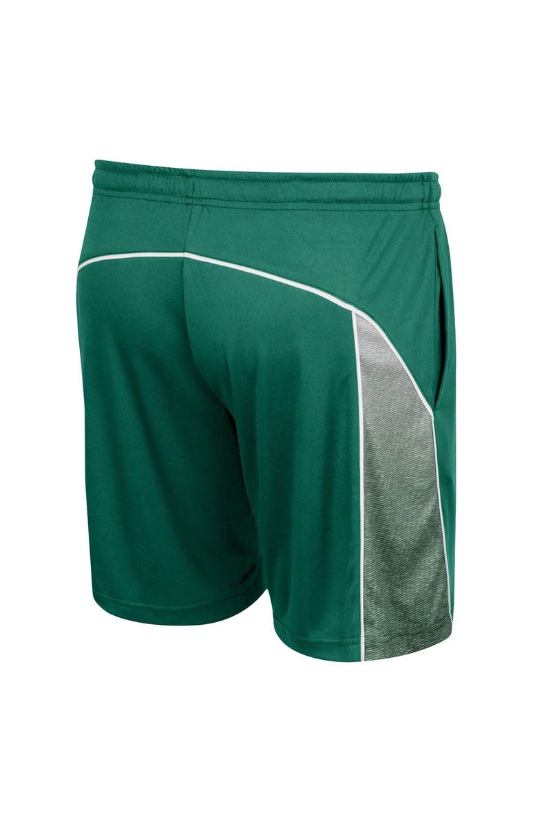 COLOSSEUM Men's Colosseum Green Michigan State Spartans Laws of Physics Shorts, Alternate, color, Green