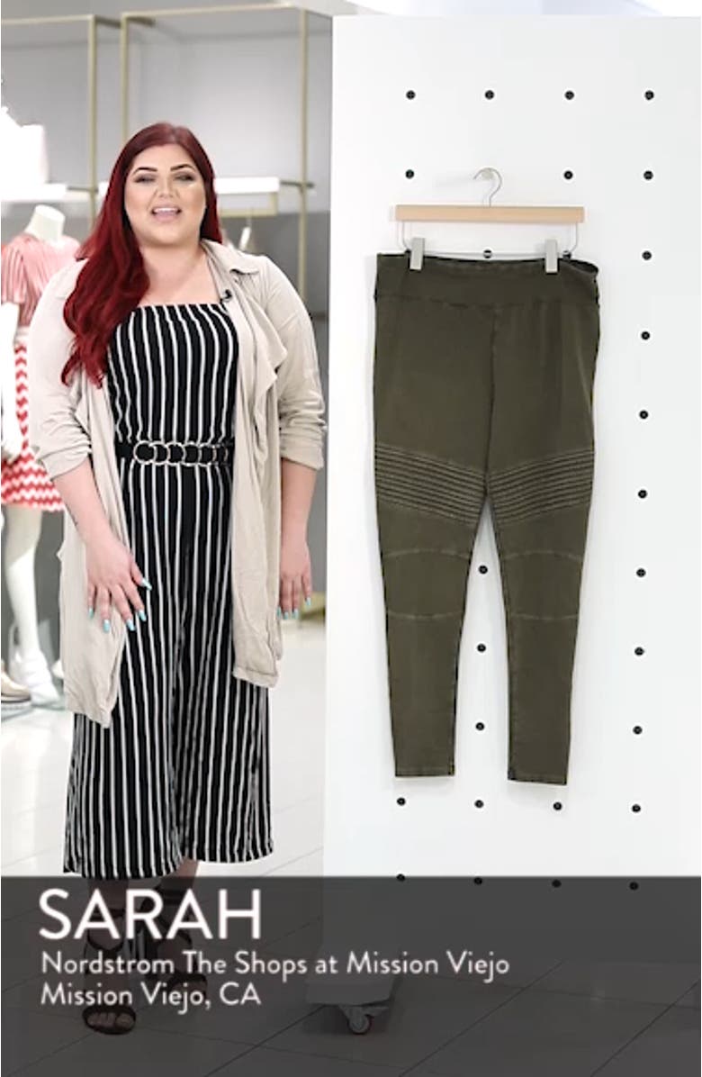 Washed Moto Leggings, sales video thumbnail