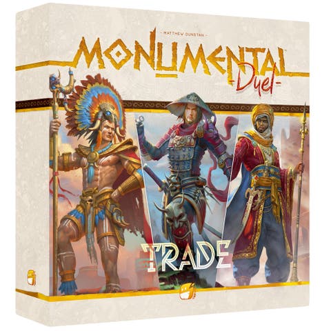 Monumental Duel Trade Building Board Game, Ages 10+
