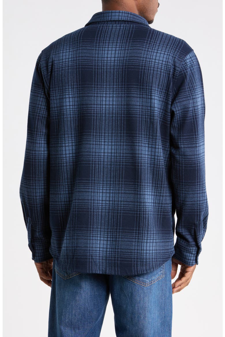 Sunset Season Plaid Shirt Jacket, Alternate, color, TOTAL ECLIPSE