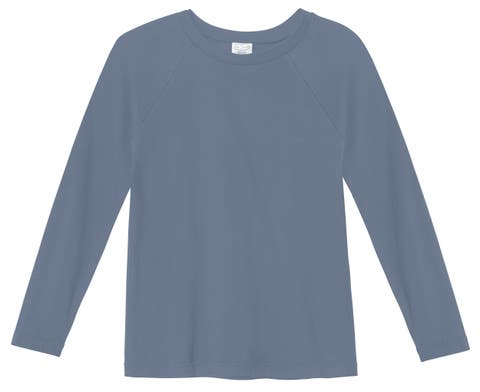 Boys Super-Soft 100% Organic Cotton Raglan Long Sleeve Tee