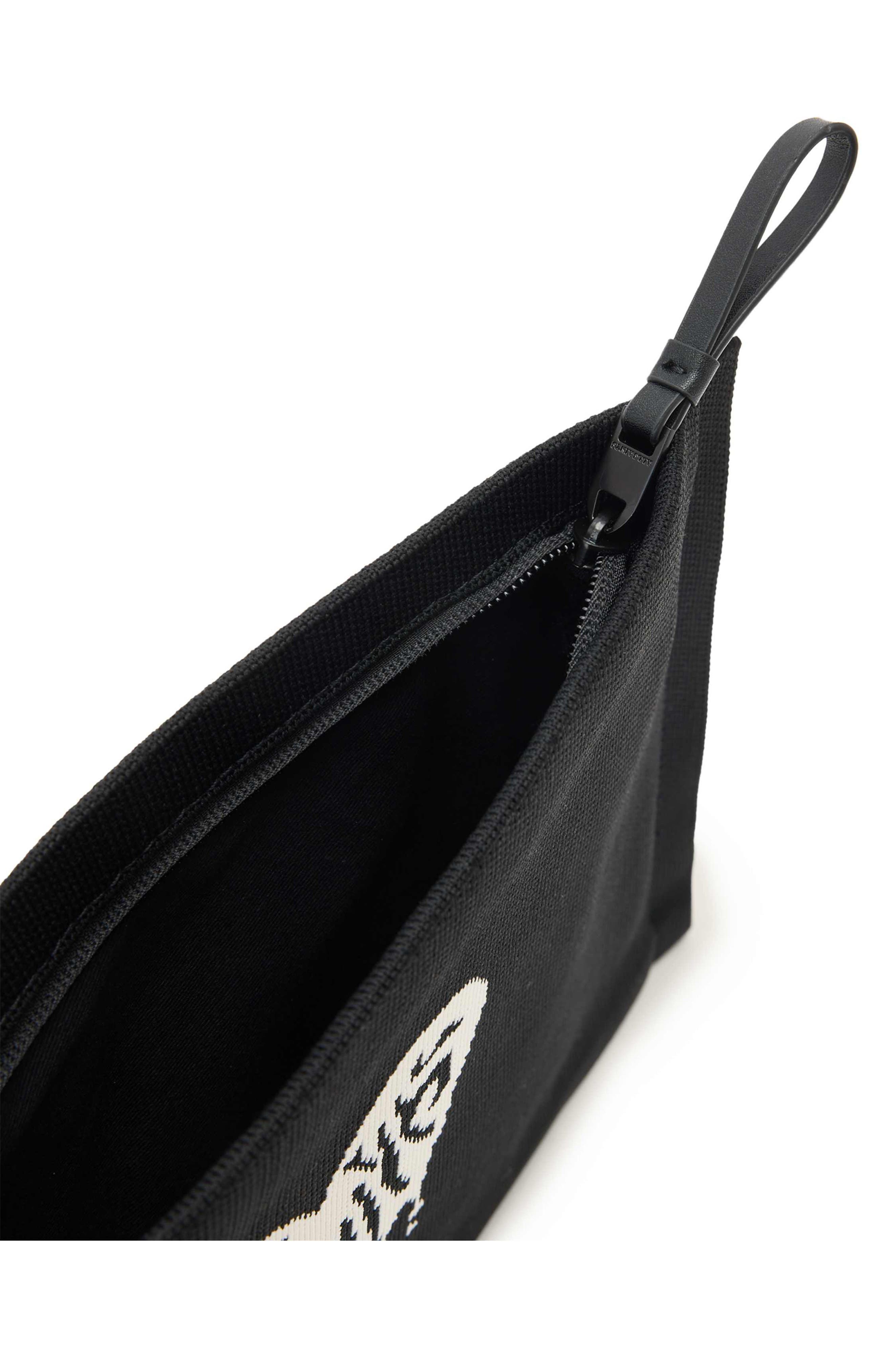 AllSaints Izzy Heart Clutch, Alternate, color, Black