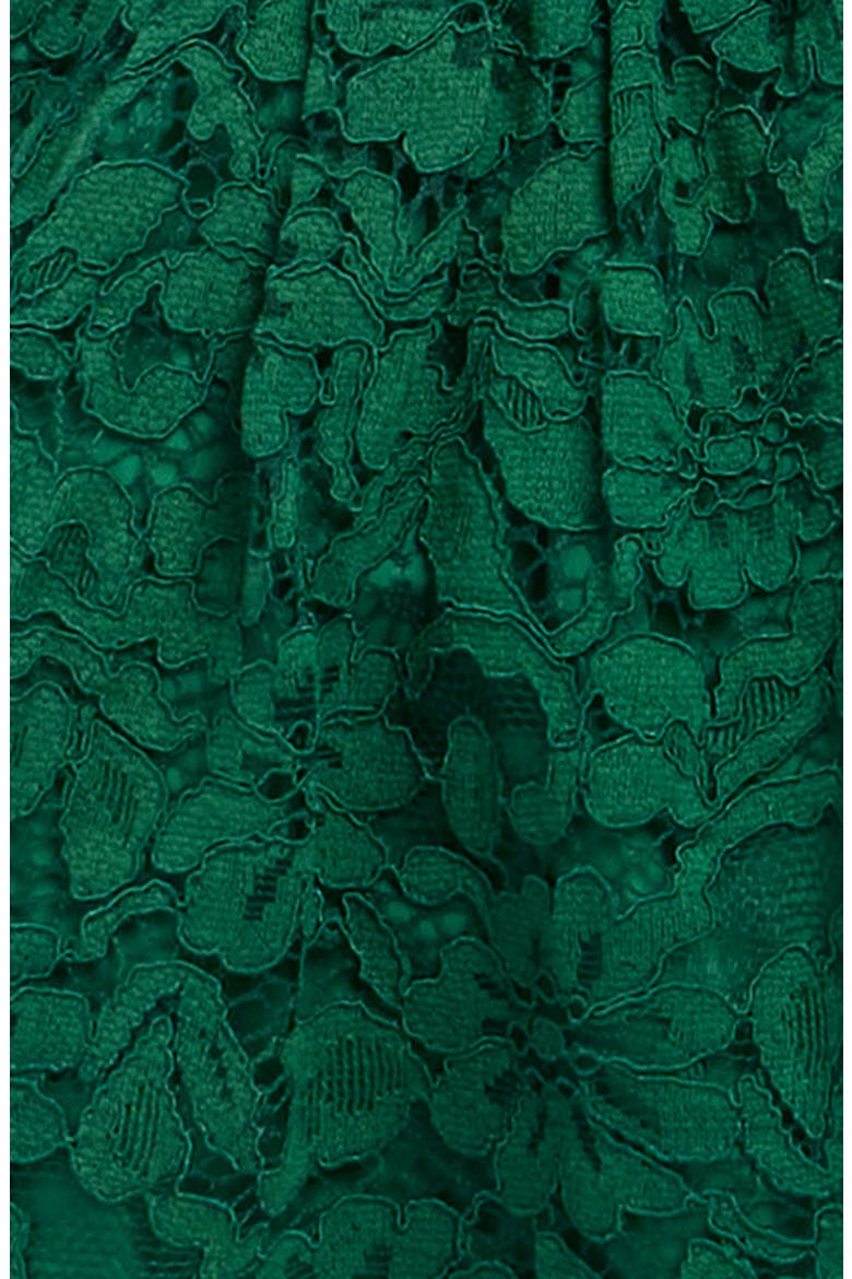 Bryce Lace Fit & Flare Dress & Bloomers Set, Alternate, color, GREEN