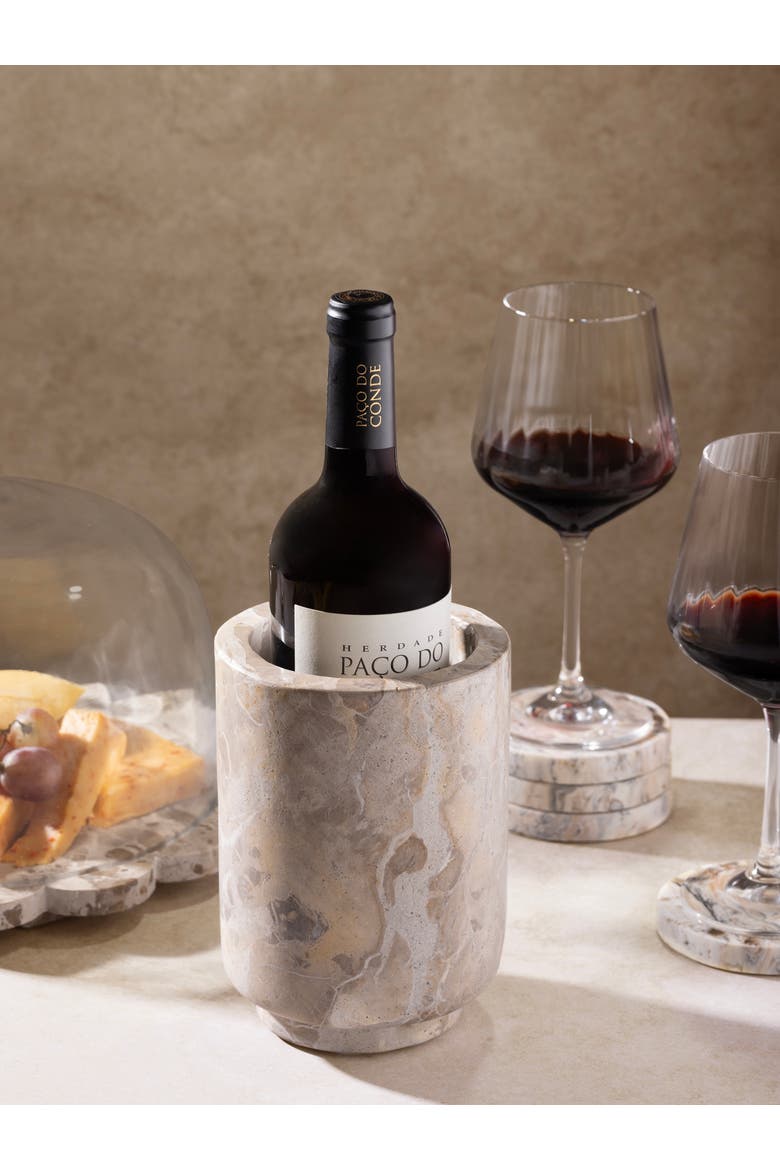 Chamonix Onyx Wine Cooler, Alternate, color, Caramel Brown