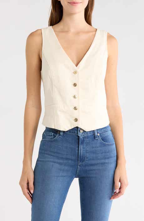 Antonella Cotton Blend Vest