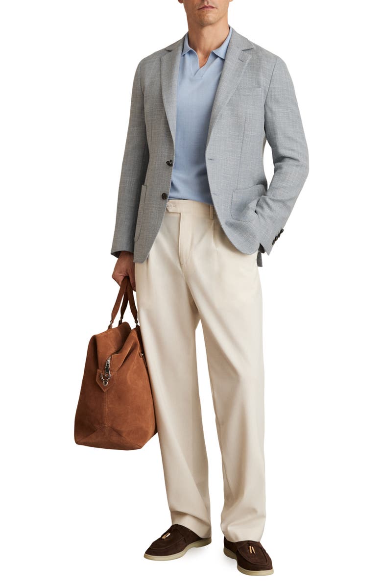 Reiss Aphrodite Sport Coat, Alternate, color, Soft Blue