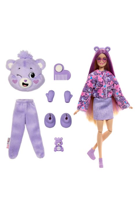 Care Bears Cutie Reveal™ Share Bear Doll with 10 Surprises