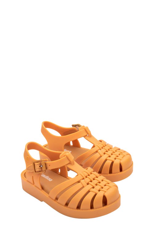 Mini Melissa Possession Jelly Sandal In Orange