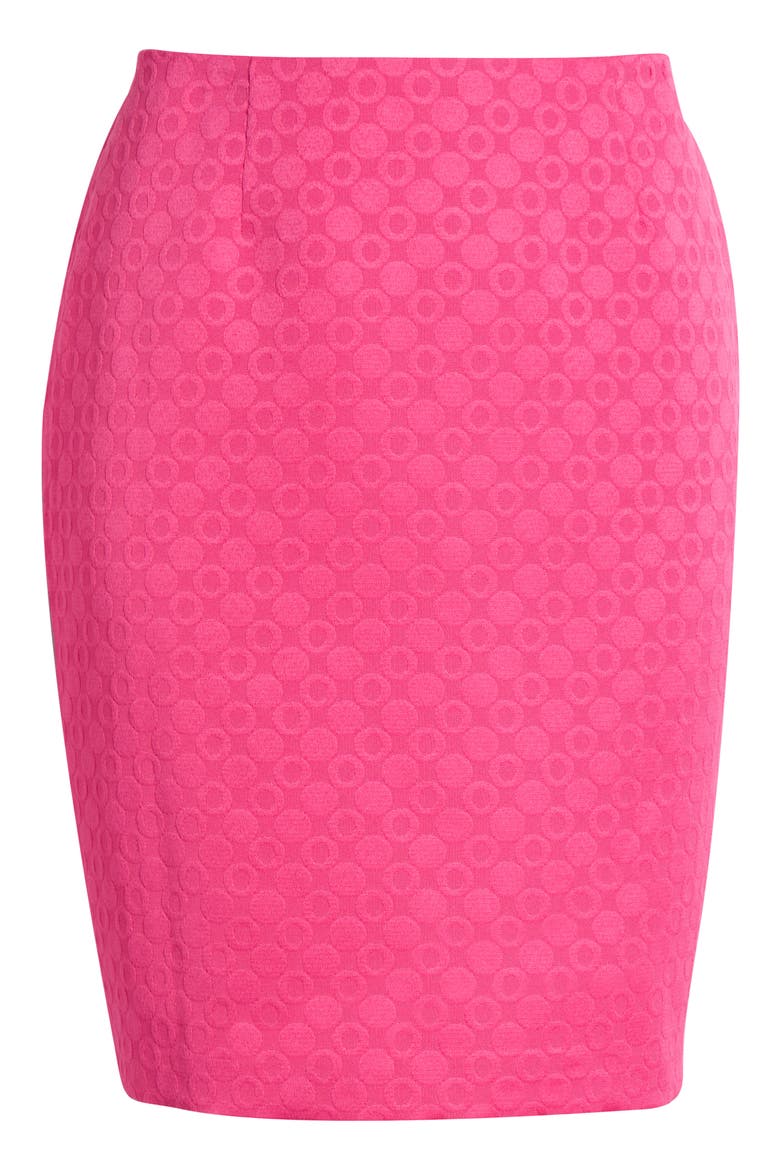 Textured Zip Pencil Skirt, Alternate, color, PINK PERFECTION