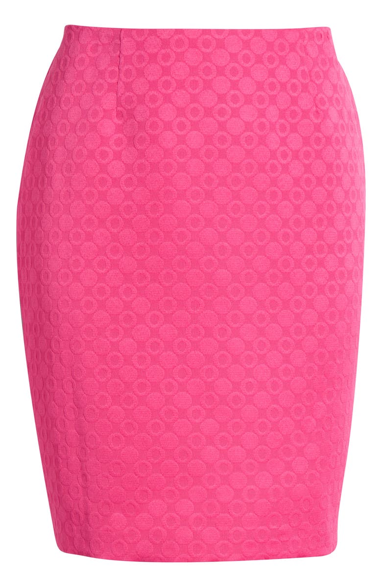 KASPER Textured Zip Pencil Skirt, Main, color, Pink Perfection