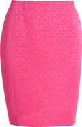 KASPER Textured Zip Pencil Skirt