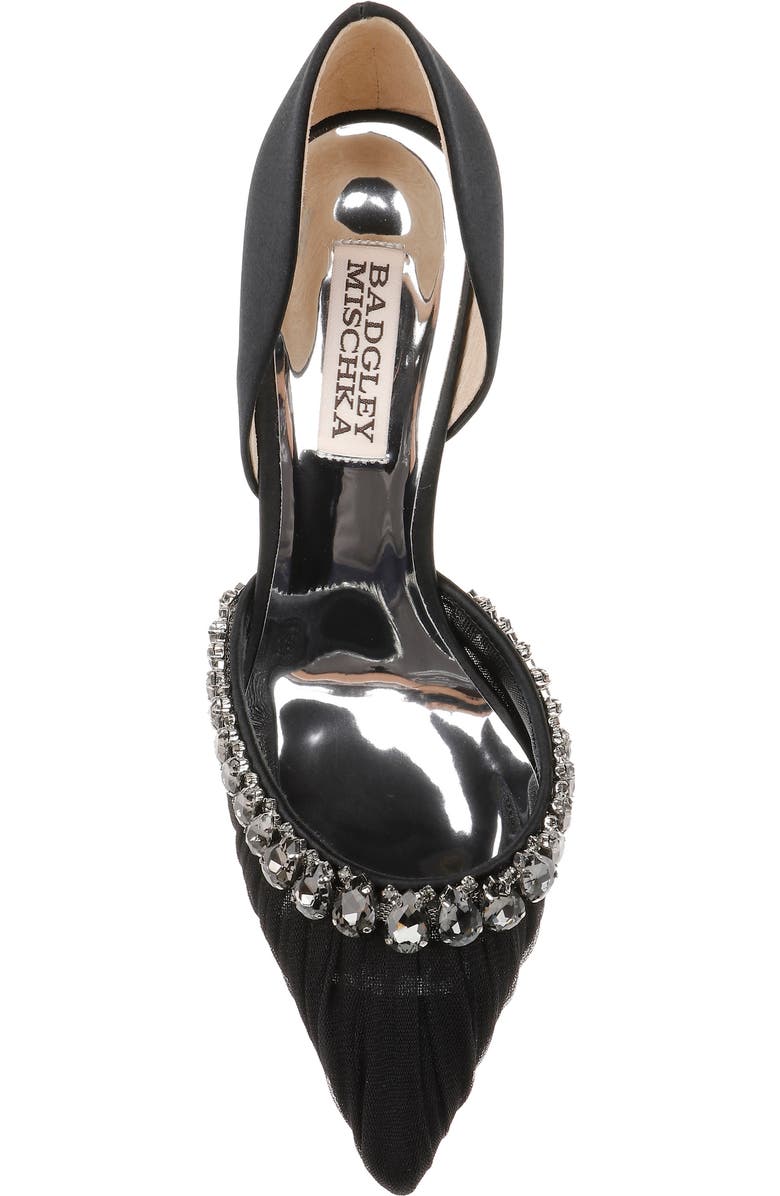 Badgley Mischka Collection Everley Pointed Toe d'Orsay Pump, Alternate, color,