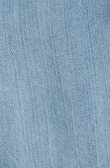 Washed Chambray Short Sleeve Button-Up Shirt