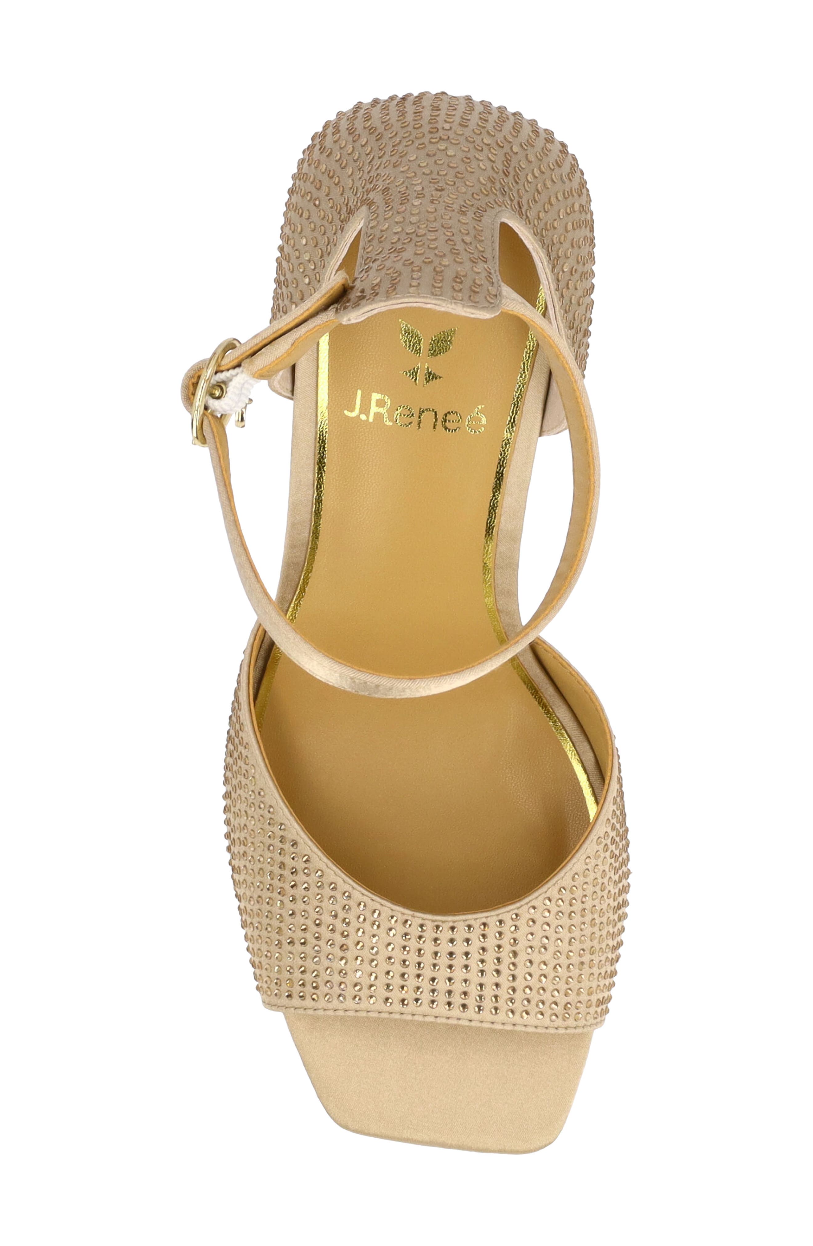 Lantana Ankle Strap Sandal, Alternate, color, BEIGE