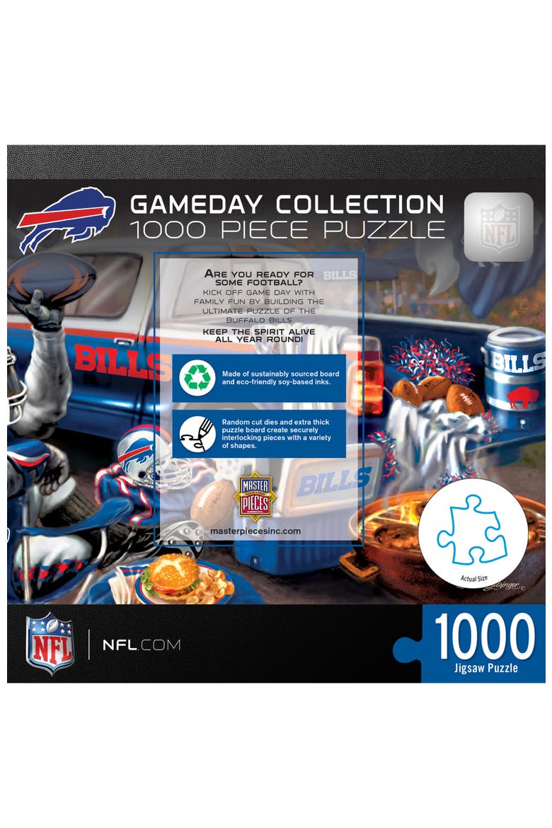 Buffalo Bills Gameday 1000 Piece Puzzle, Alternate, color, Multicolor