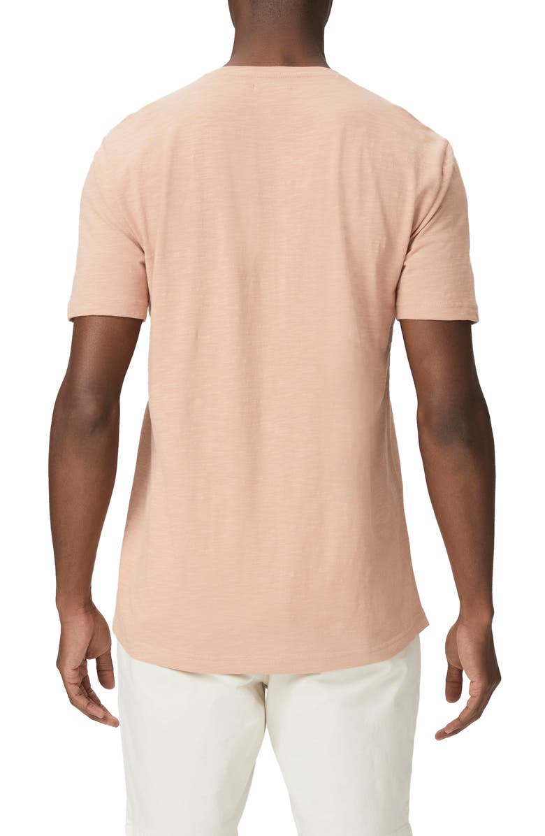 PAIGE Kenneth Cotton Slub T-Shirt, Alternate, color, Cloud Sunr