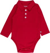 RuggedButts Boys Knit Polo Bodysuit