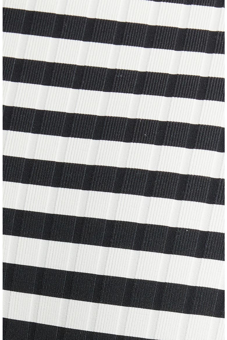 Elle Stripe Bikini Bottoms, Alternate, color, BLACKOUT X MARSHMALLOW